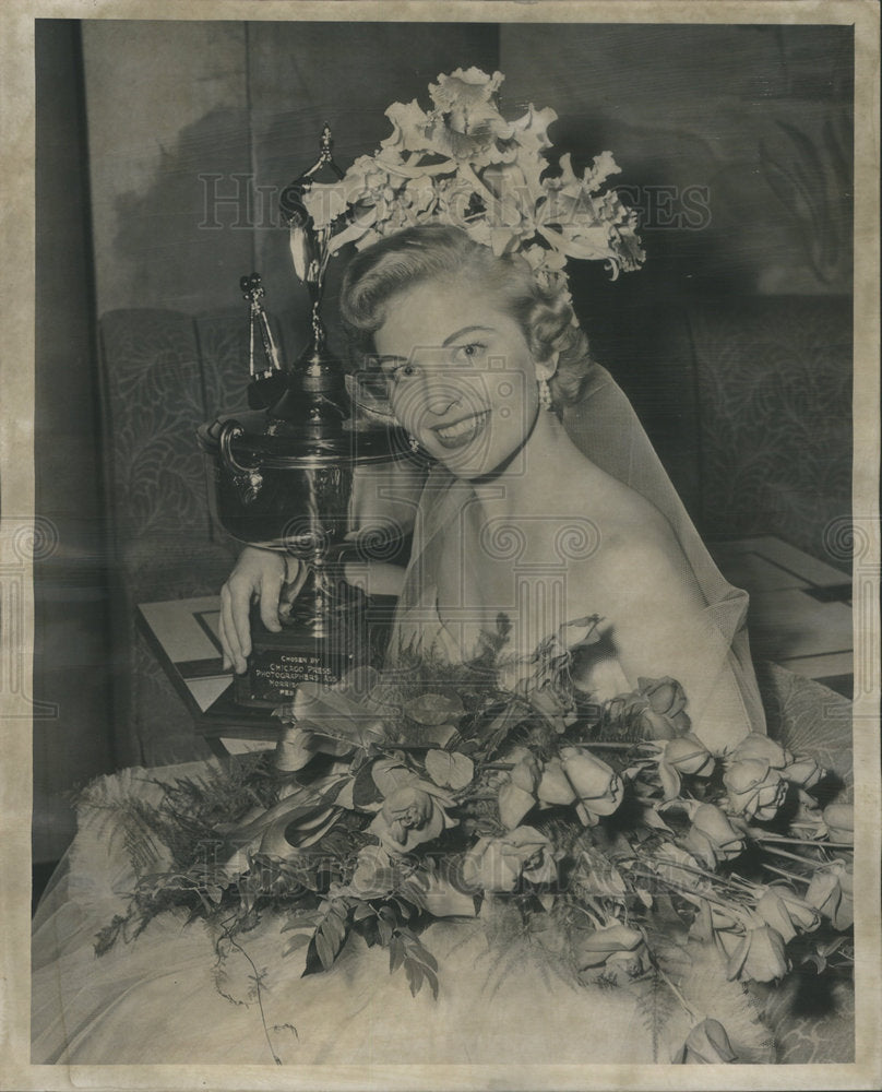 1952 Press Photo Miss Ruth Peppel Miss Photoflash Contest Winner - Historic Images