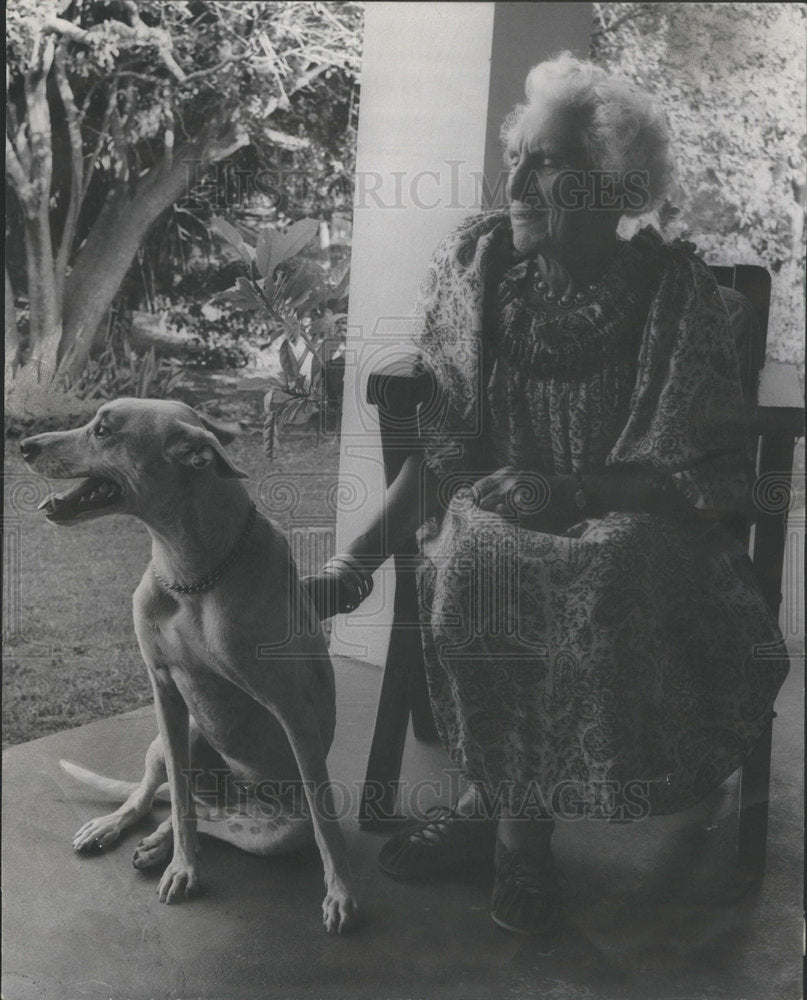 1966 Eleanor Perkins Lecturer Author Poet Traveller  - Historic Images