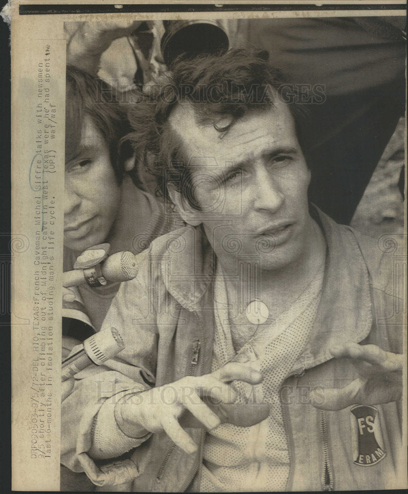 1972 Michel Siffre Scientist - Historic Images