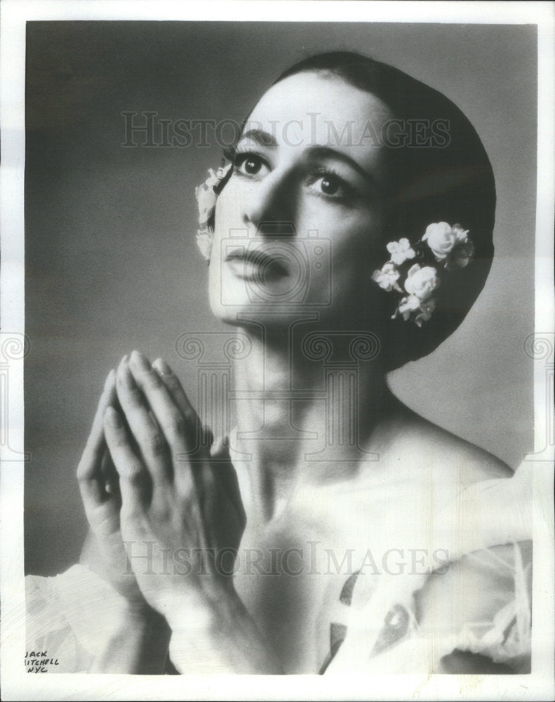 1970 Lupe Serrano Ballet Dancer - Historic Images