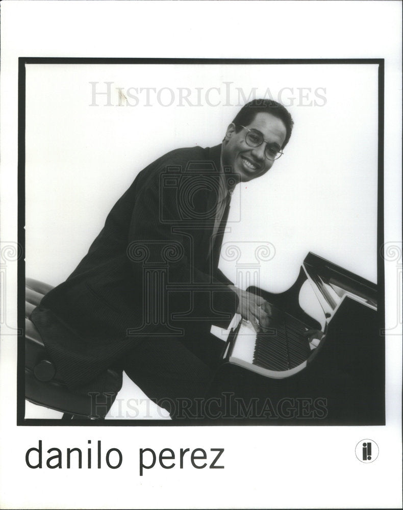 1997 Press Photo DANILO PEREZ PIANIST COMPOSER - RSC60009 - Historic Images