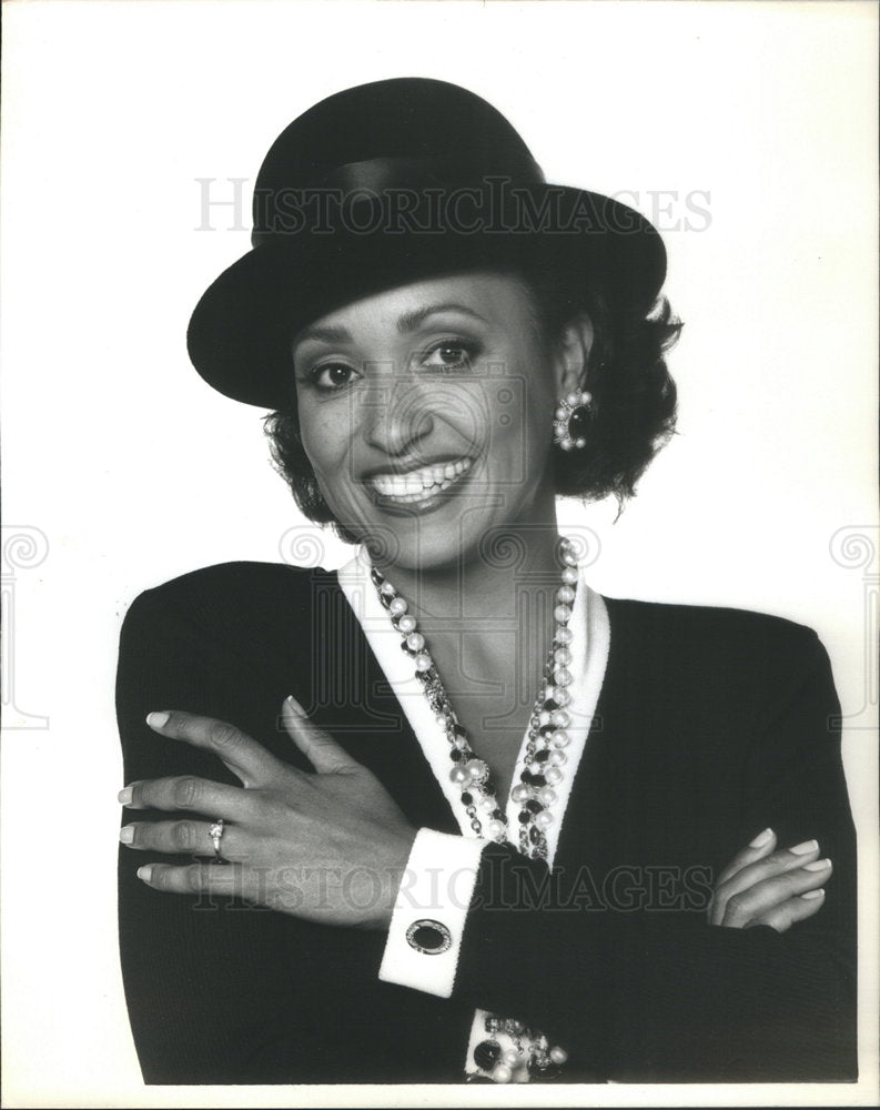 1993 Press Photo Daphne Maxwell Reid Is New Aunt The Fresh Prince Of Bel-Air - Historic Images