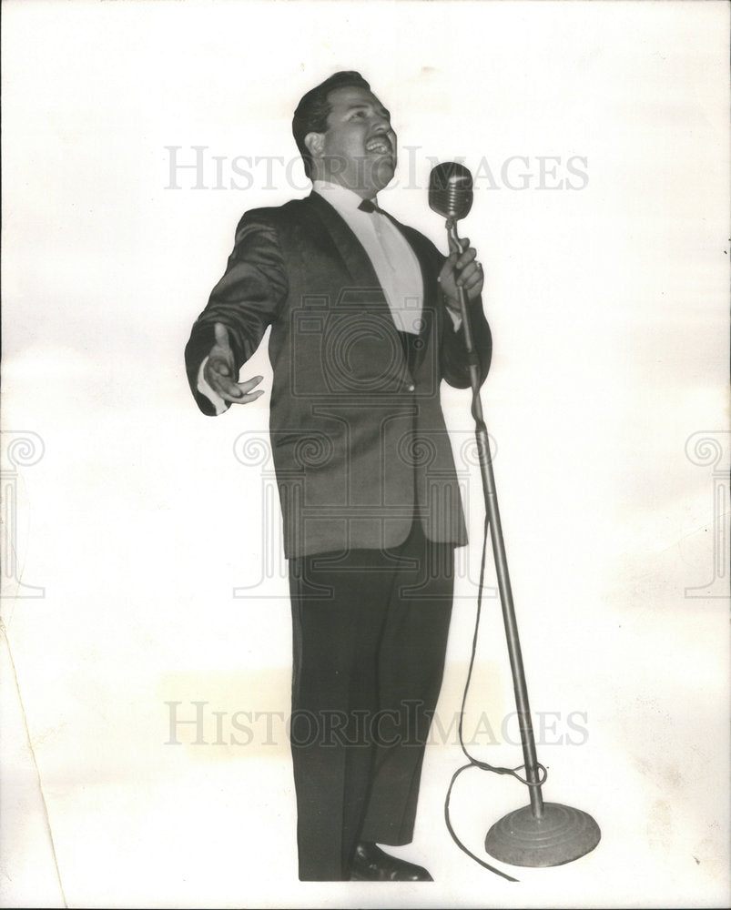 1960 Singer Tino Perez - Historic Images