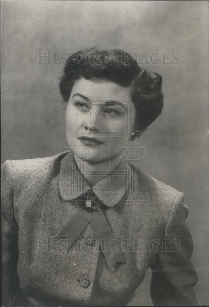 1950 Press Photo MRS. DONALD LACE - Historic Images