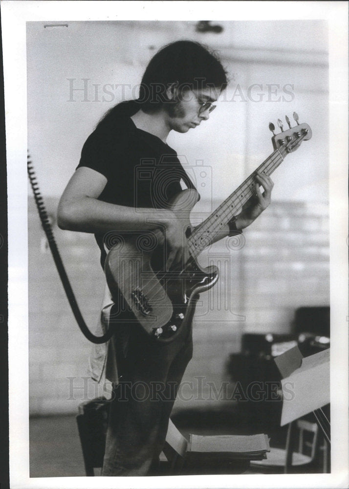 1976 Press Photo Musician Jim Lacefield - Historic Images