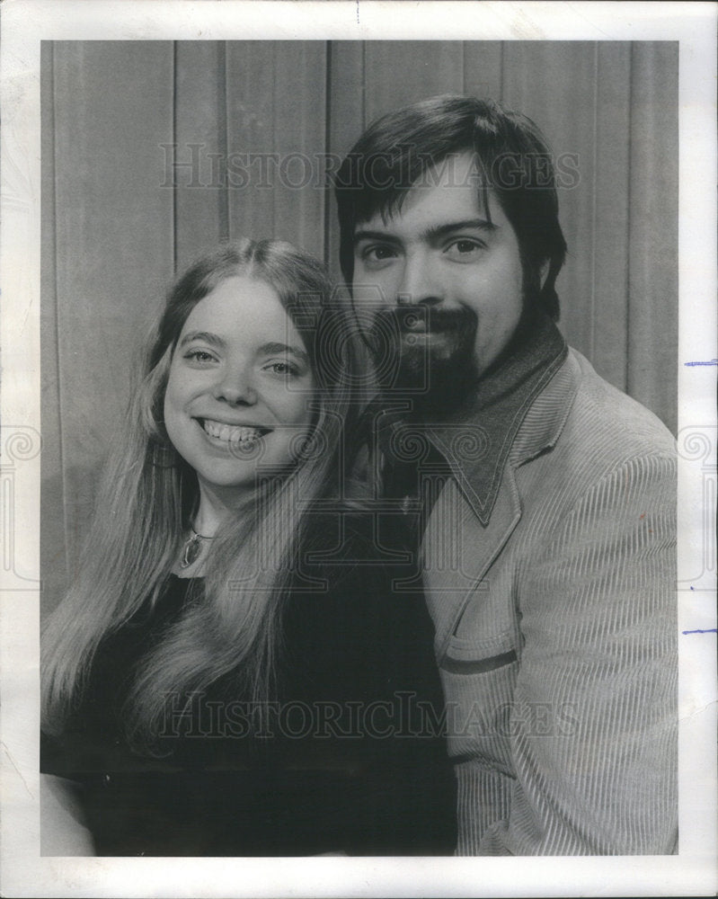 1976 Jeanne Willing Kenneth Ladien Morning Show Marriage - Historic Images