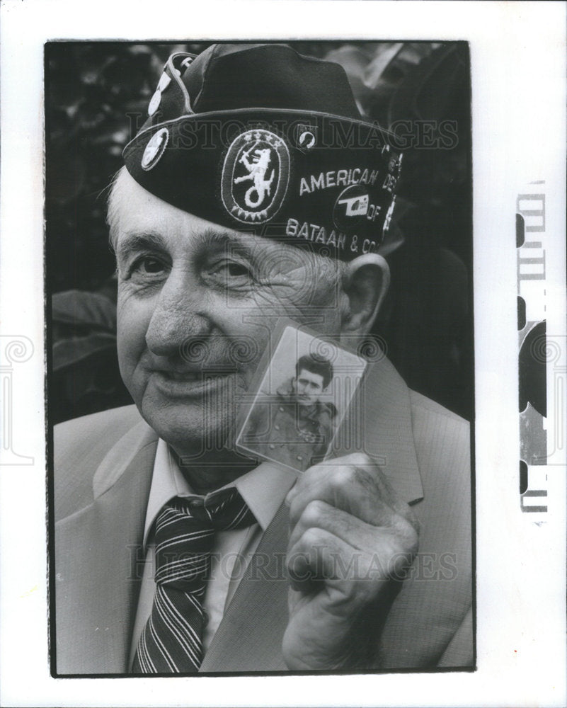 1993 Press Photo Louis Lachman Survivor Bataan Death March - RSC60419 - Historic Images