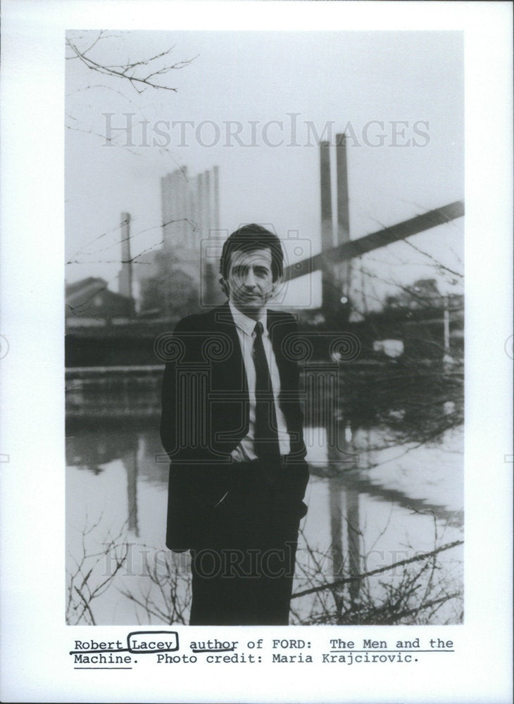 Press Photo Robert Lacey author - Historic Images