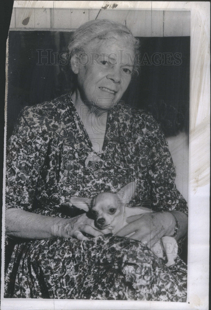 1957 Press Photo gables first wife Josephine Dillon - Historic Images