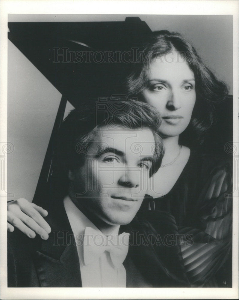 Press Photo Misha and Cipa Dichter,pianists - Historic Images