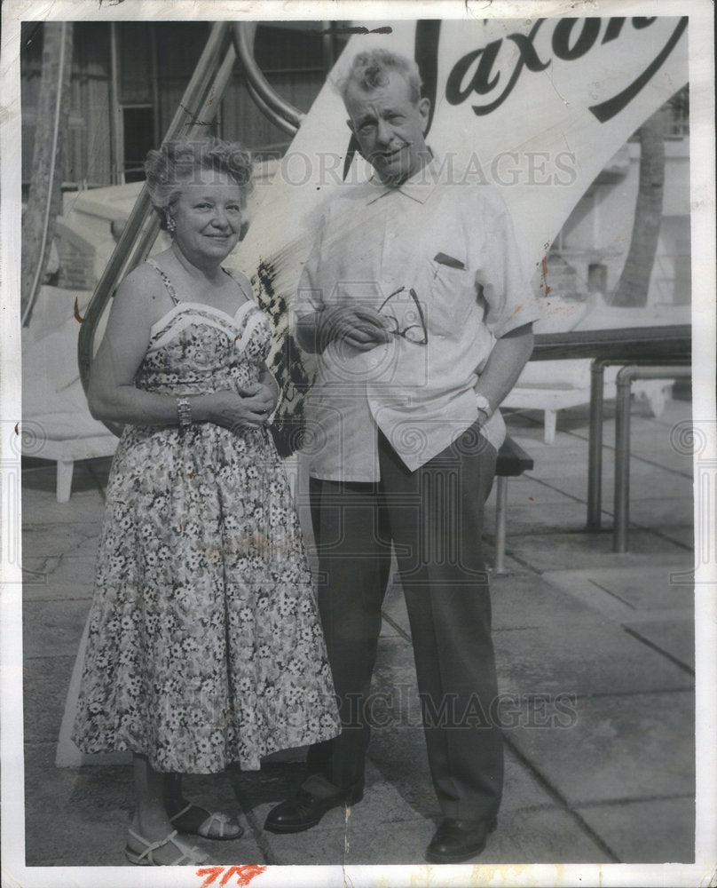 1958 senator and Mrs Everett Dirksen - Historic Images