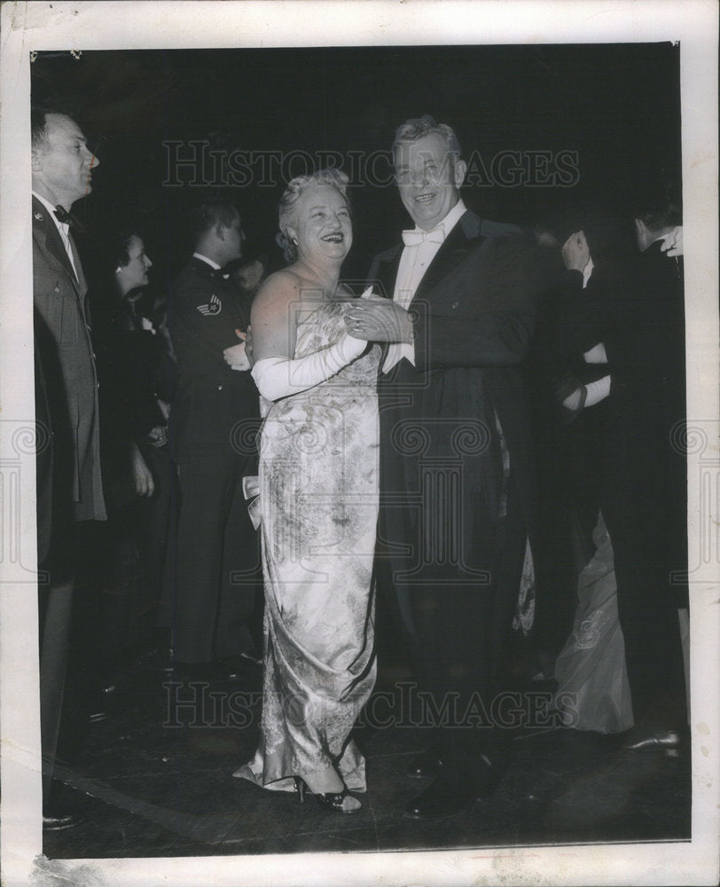 1962 Press Photo Senator Everett Dirksen Wife Luella - Historic Images