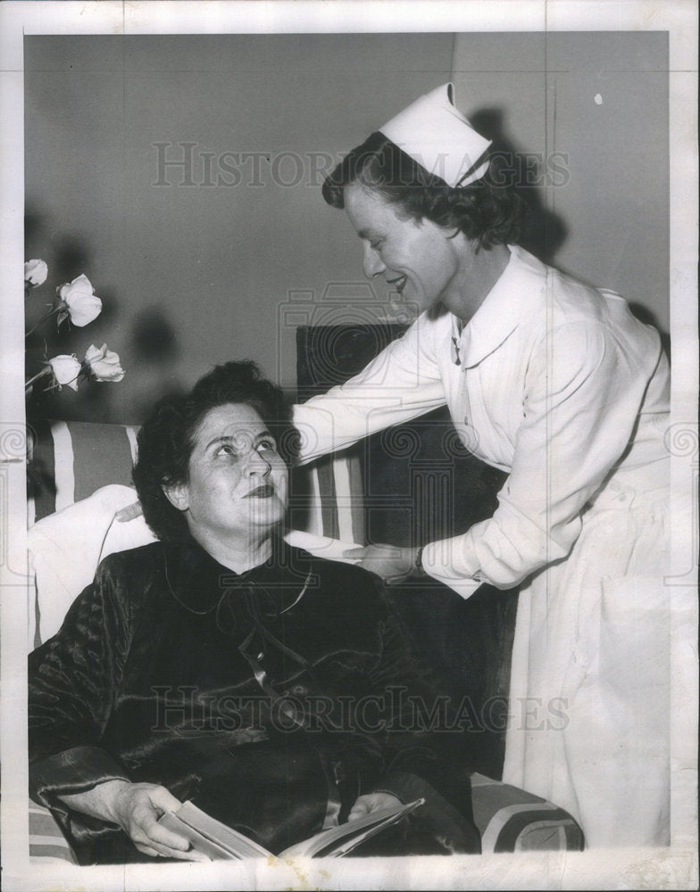 1952 Myrtle DiSalle Wife Michael Nurse Margaret Steel Passavant - Historic Images
