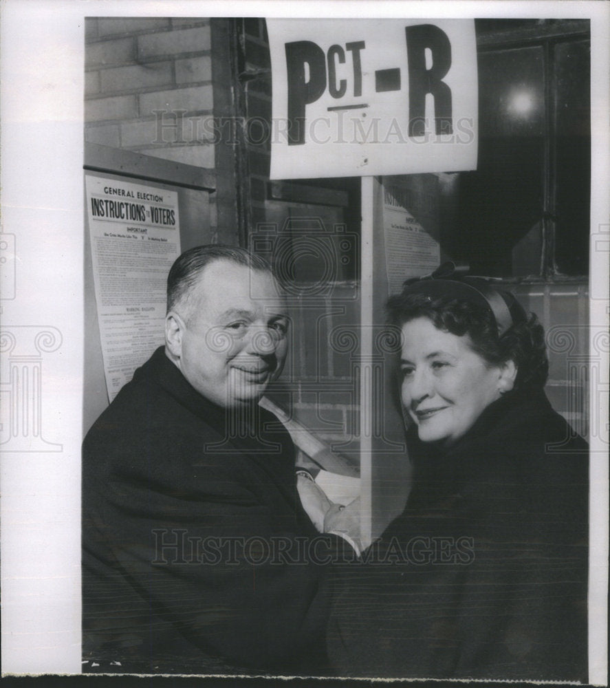 1958 Michael v. Disalle democratic nominee governeor - Historic Images