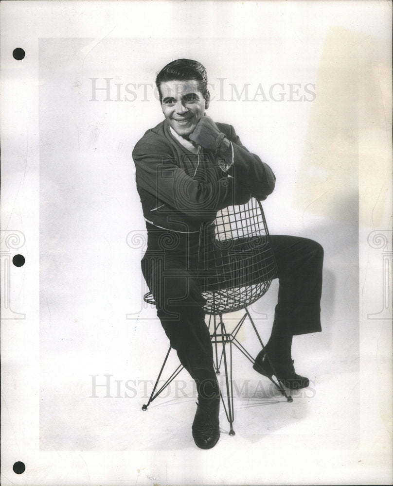 Press Photo Dancer Jimmy Russell Posing For Camera - Historic Images