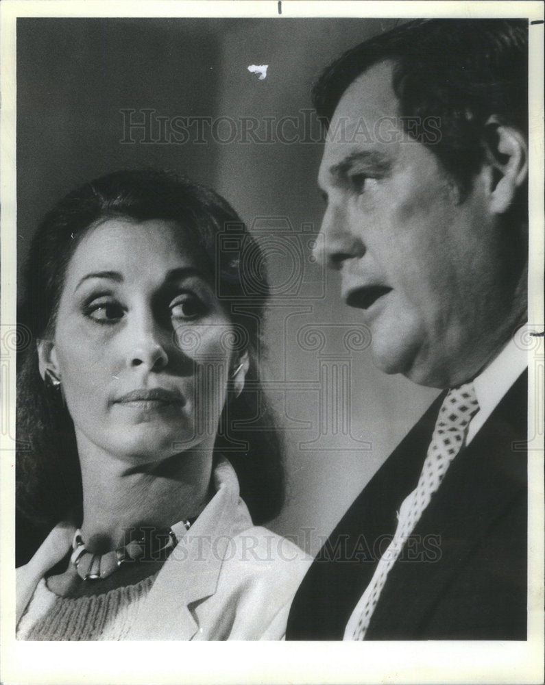 1986 Press Photo James Ryan wife Carol - Historic Images