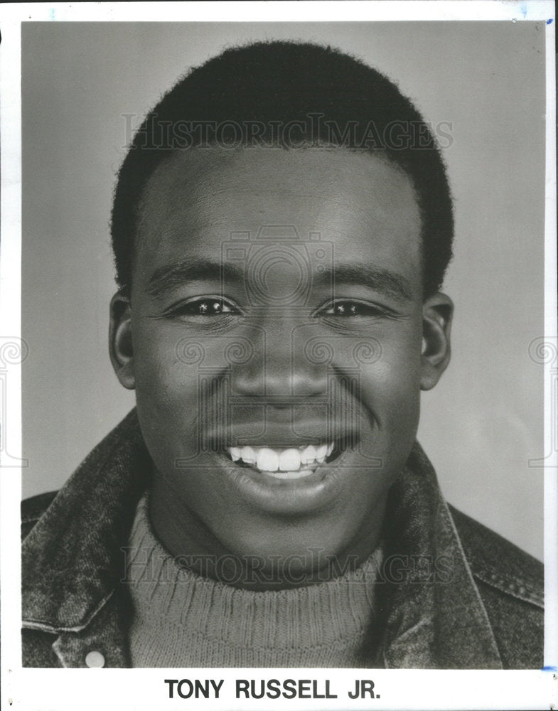 1988 Press Photo Tony Russell Jr Chicago academy of arts - Historic Images