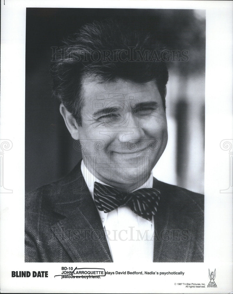 1987 Press Photo Copy John Larroquette In "Blind Date" - Historic Images