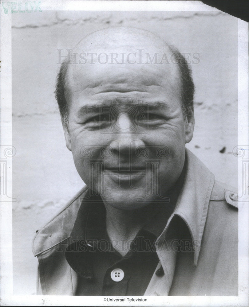 1975 Dana Elcar Actor Inspector Shiller Barretta ABC - Historic Images