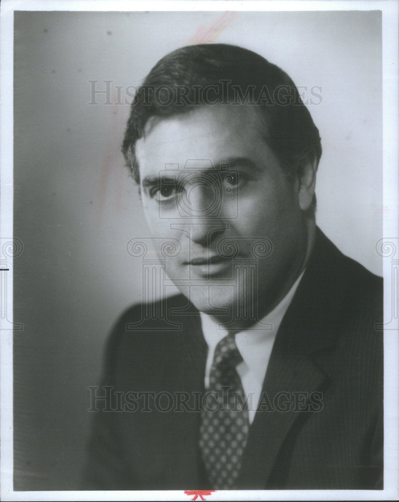 1985 Press Photo VMS Hotels Appointed Asset Manager DiGiacomo Portrait - Historic Images