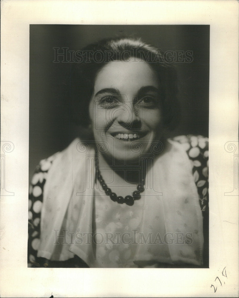 1951 Press Photo Miss Malfitano assistant conductor Howard Vincent O'Brien - Historic Images