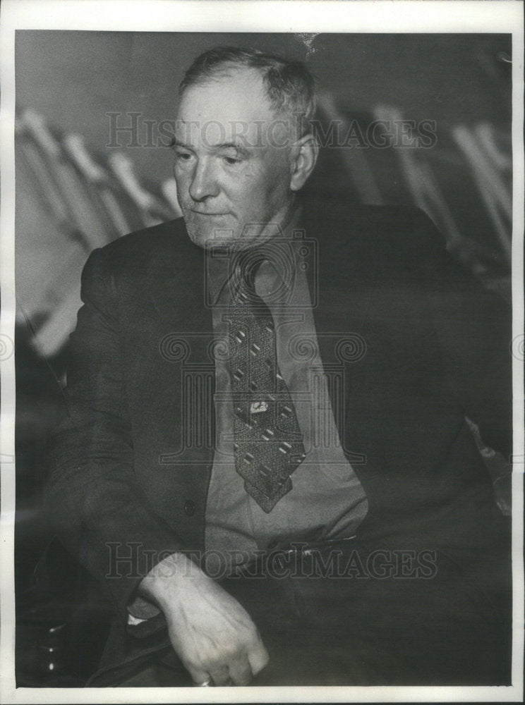 1935 John Rivas Utah miner passenger machine Frechette murder - Historic Images