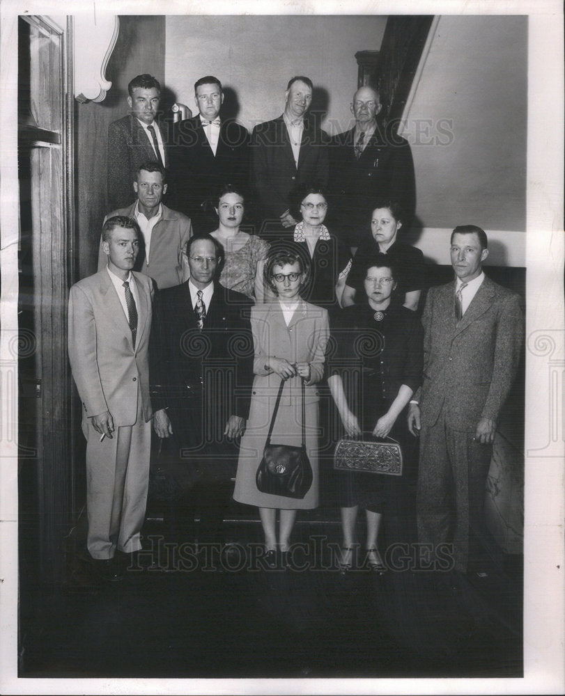 1956 Jury/James V. Alexander/Trial/Cheyenne - Historic Images