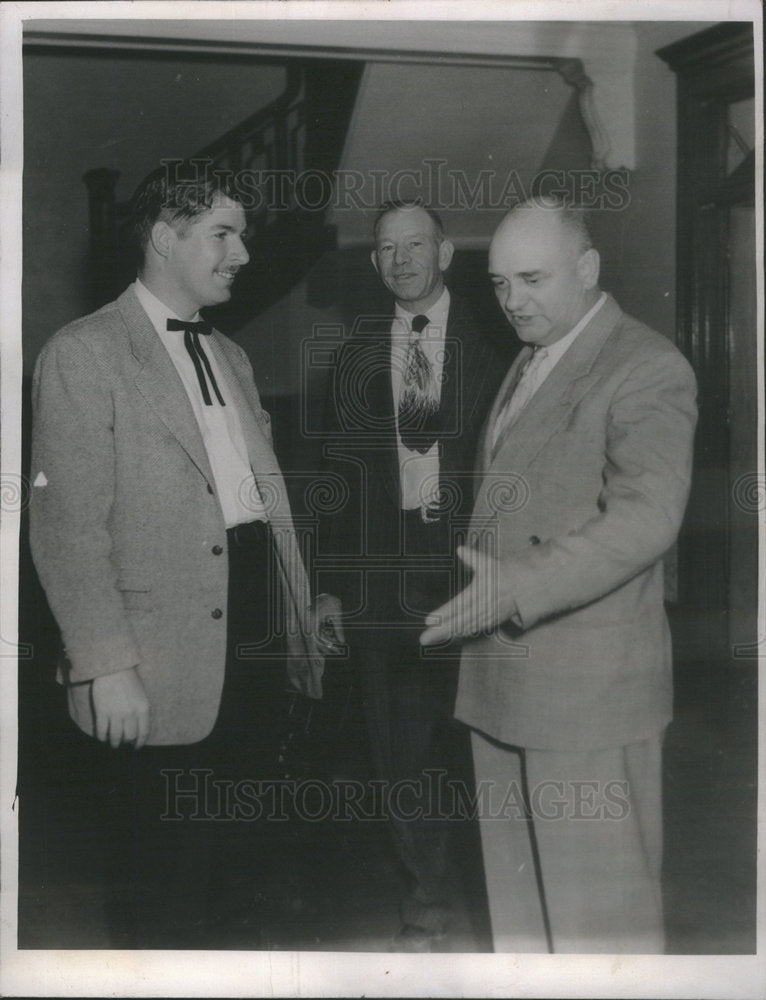 1956 Press Photo James V., Alexander Trial for Murder for his Second Wife - Historic Images