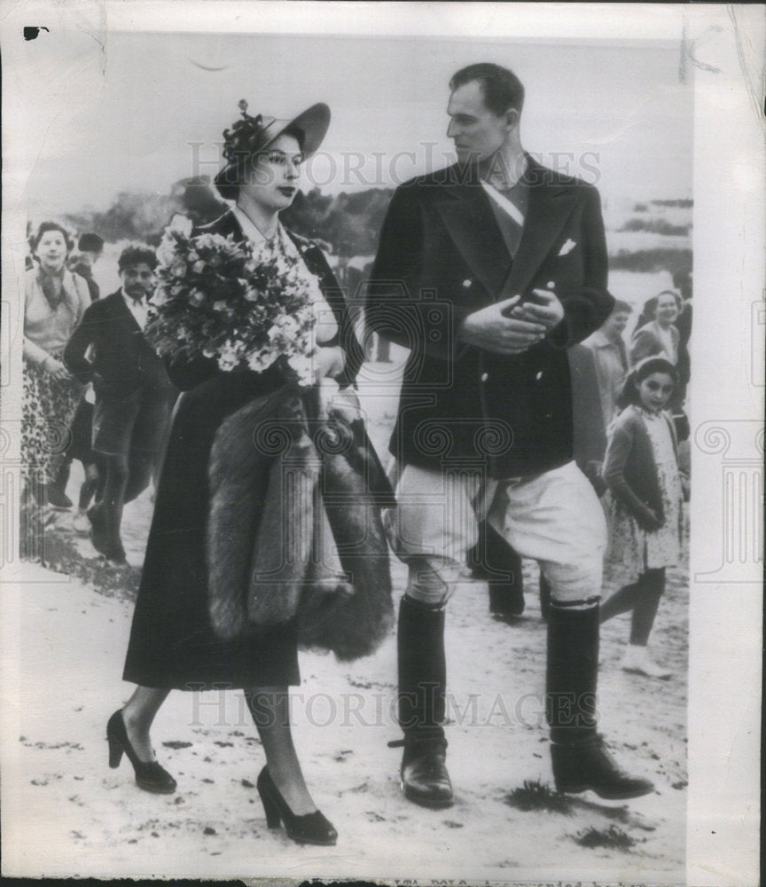 1950 Princess Elizabeth and the Duke of Edinburgh - Historic Images