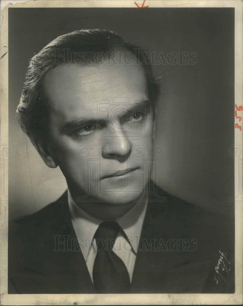 1955 Press Photo Witold Malcuzynski - Historic Images