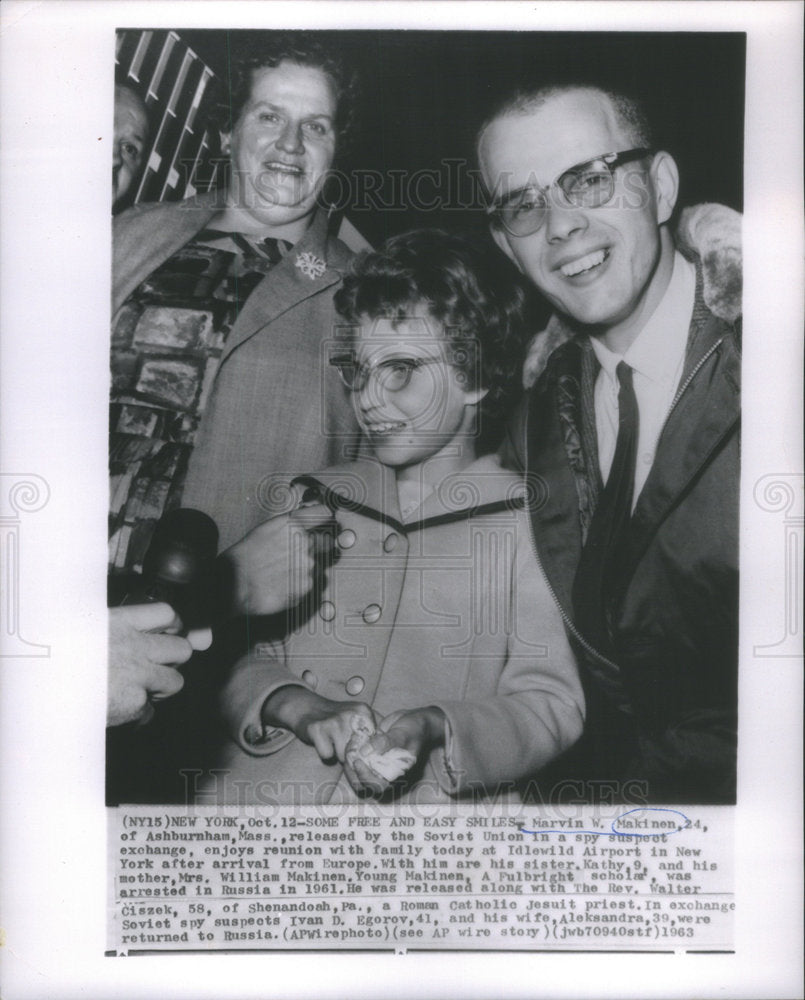 1963 Press Photo Marvin William Makinen - Historic Images