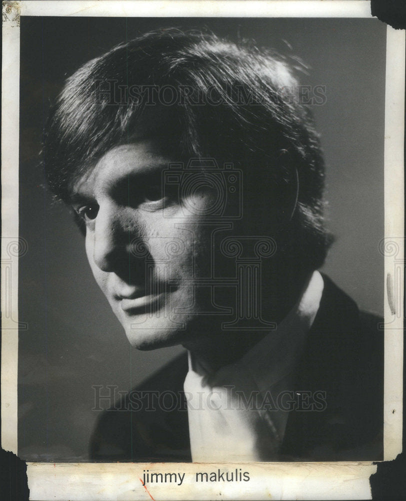 1969 Dimitrios (Jimmy) Makulis Greek Singer - Historic Images