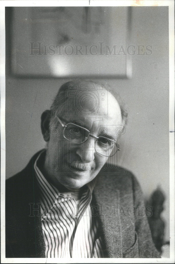 1979 Press Photo Author Bernard Malamud. - Historic Images