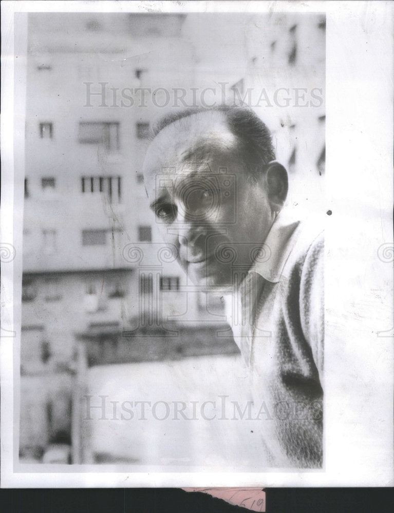 1958 Press Photo Bernard Malamud (Novelist) - Historic Images