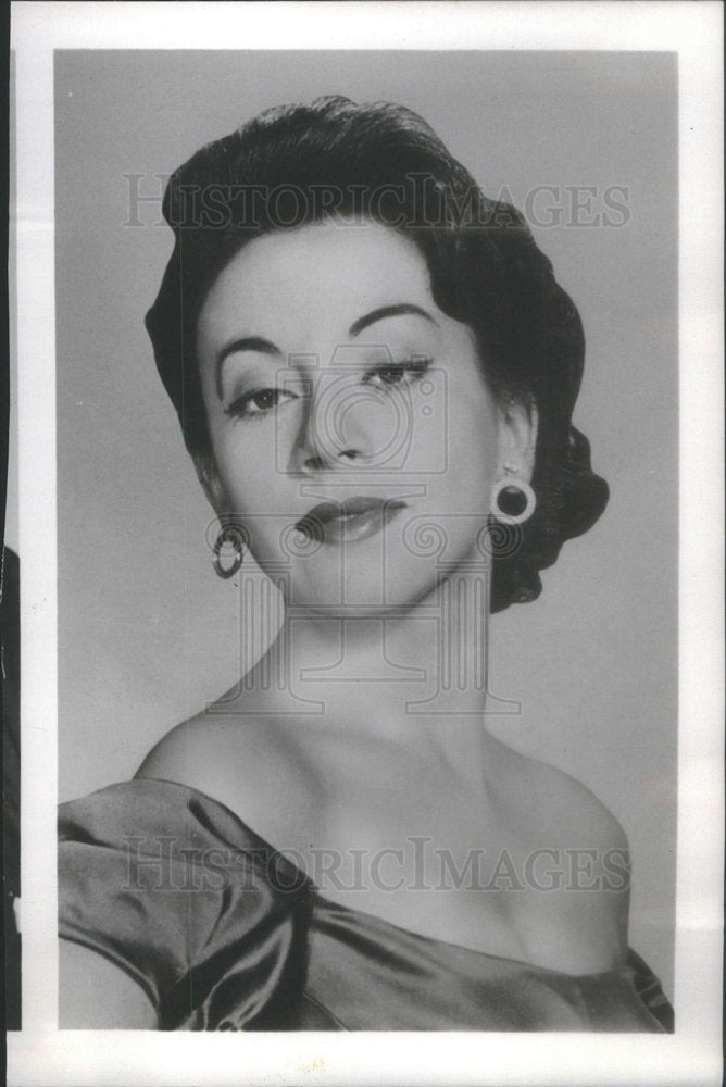 1957 Elaine Malbin Opera Singer Voice Firestone - Historic Images