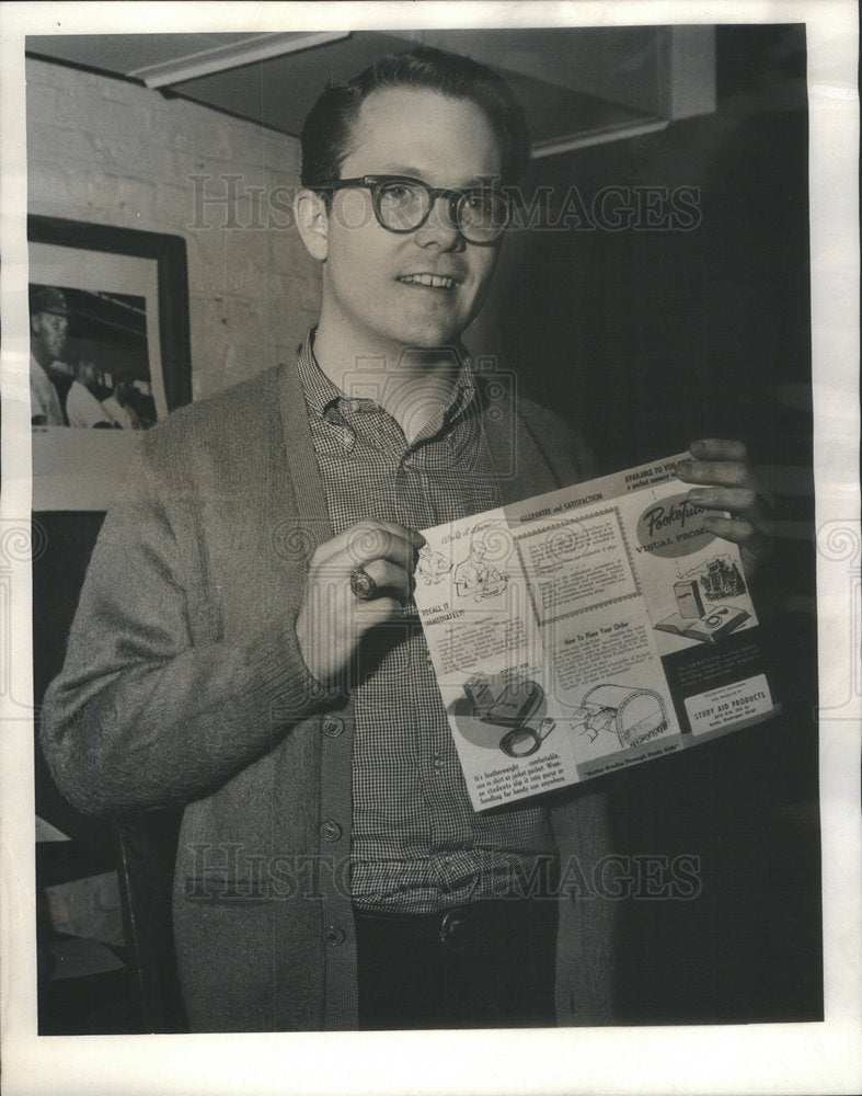 1965 Andrew H. Malcolm, Asst. Mgr. Editor of the Daily Northwestern - Historic Images