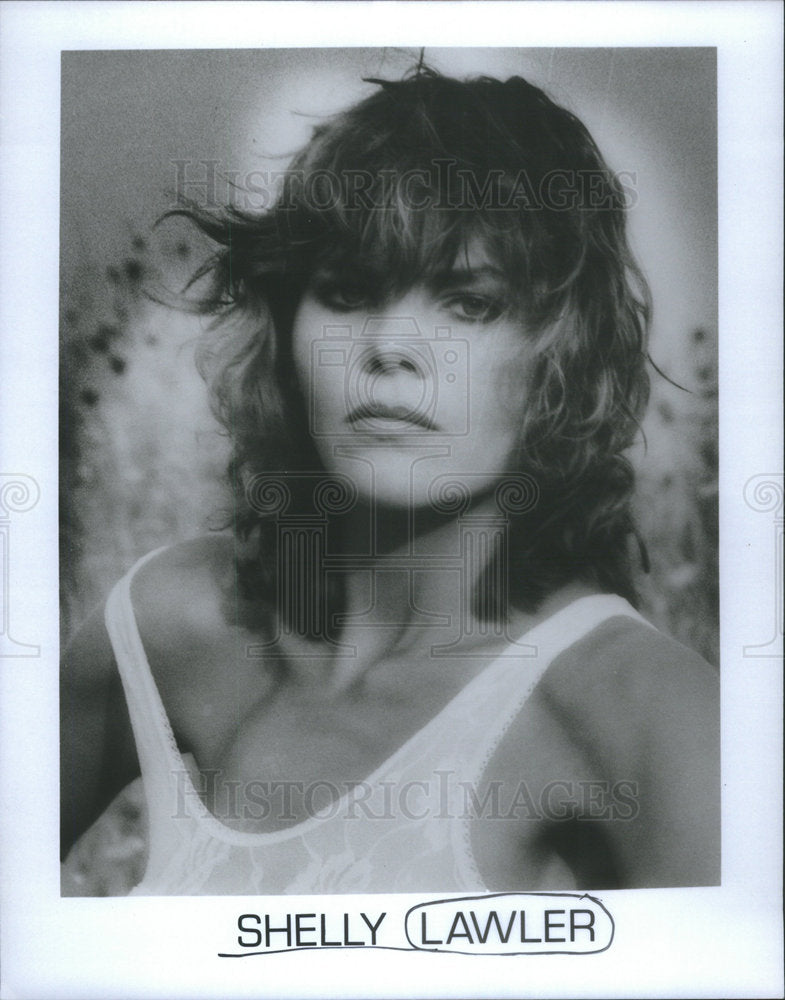 1986 Press Photo Shelly Lawler Actress Spokesperson Entertainer - Historic Images