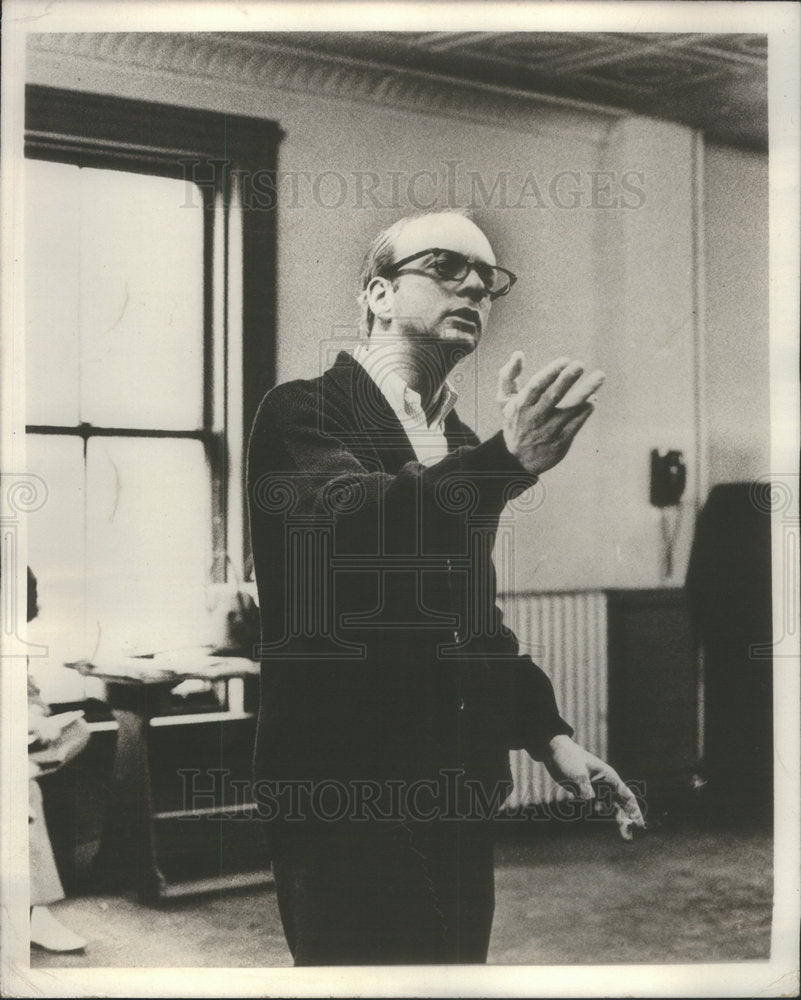 1968 Harold Prince American Theatrical Producer Director - Historic Images