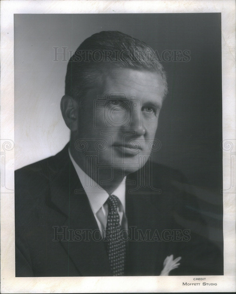 1966 Edward Farley Director Financial Investment Field Enterprises - Historic Images
