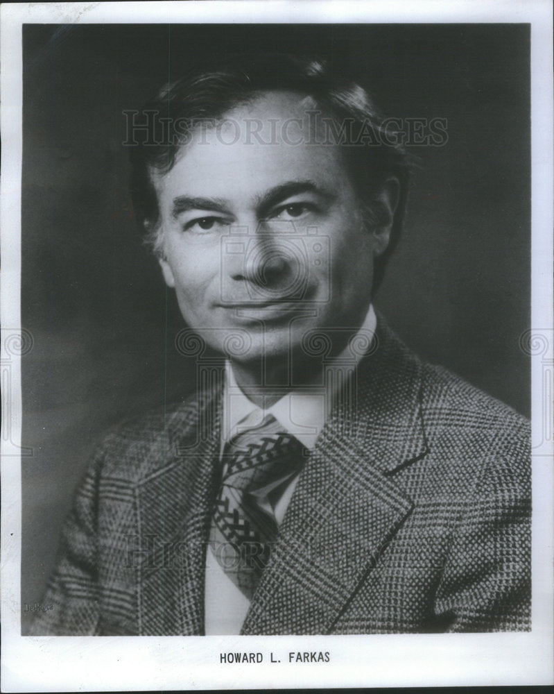 1978 Press Photo President of HeatherRidge Development Company Howard L. Farkas - Historic Images