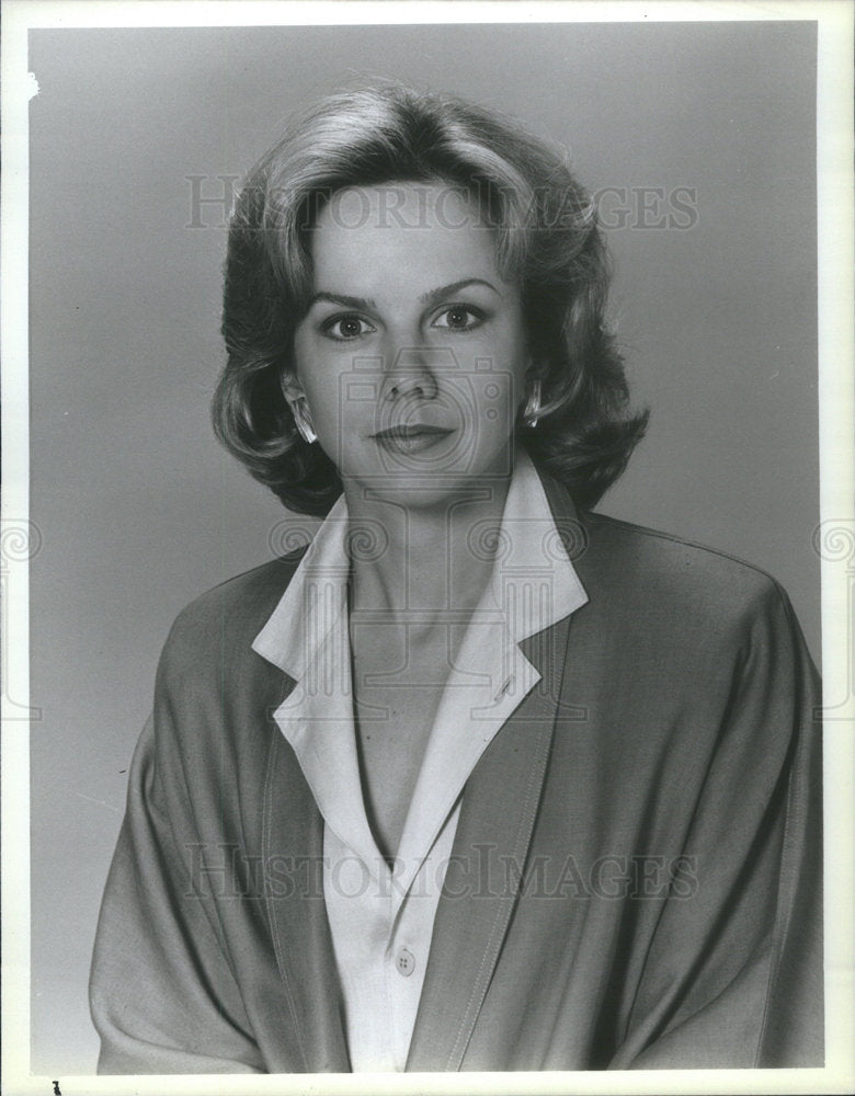 1986 Press Photo Linda Purl Actress Charlene Matlock - Historic Images