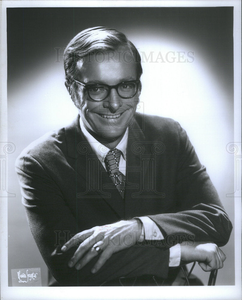 1972 Dan Price Radio Broadcasting Personality - Historic Images