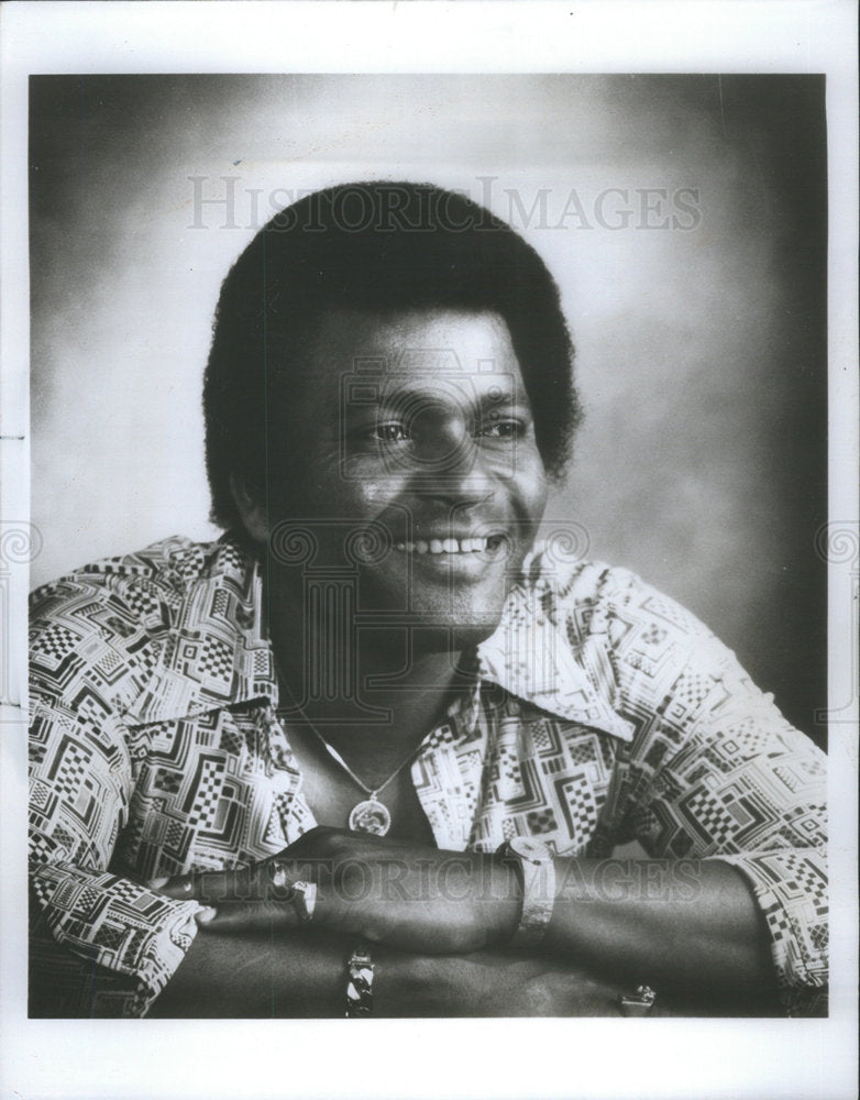 1977 Press Photo Charley Pride/Country Singer - Historic Images