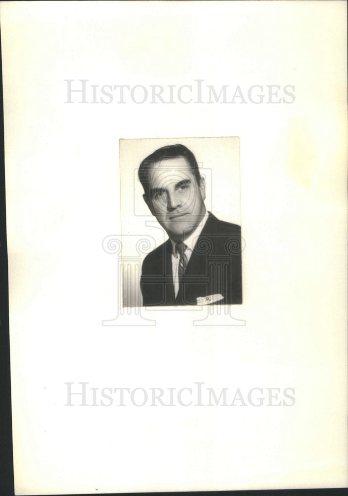 Press Photo President of US Ski Association Harold Rud - Historic Images