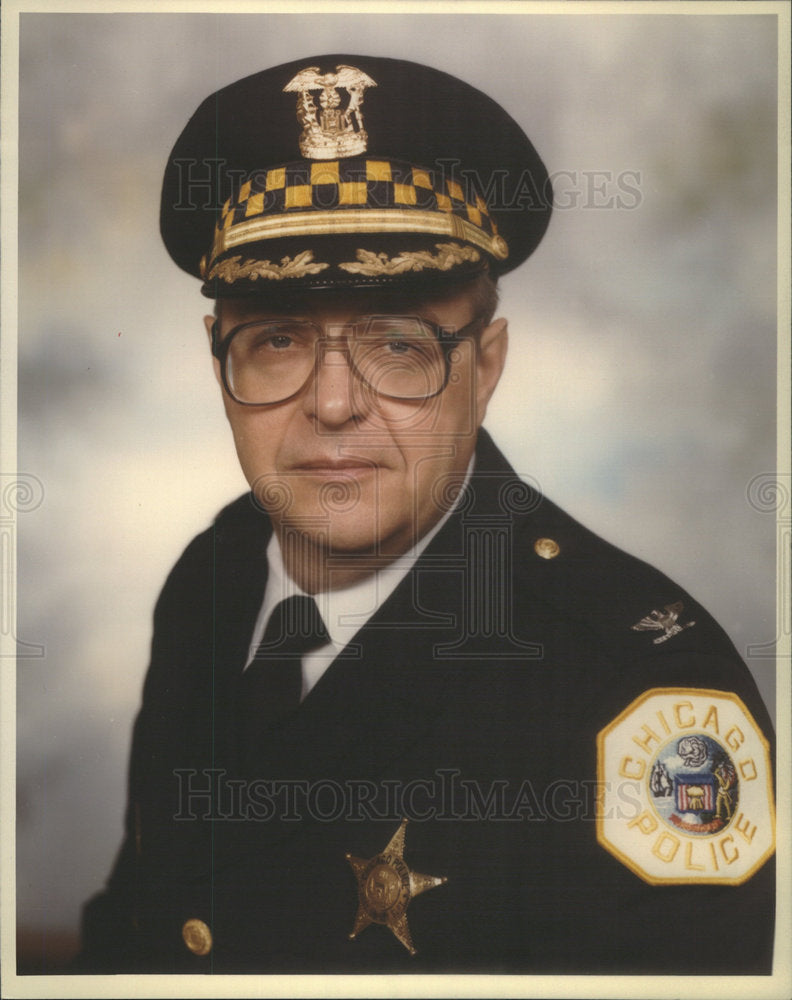 1984 Press Photo George RockRich Asst Dep Superintendent - Historic Images