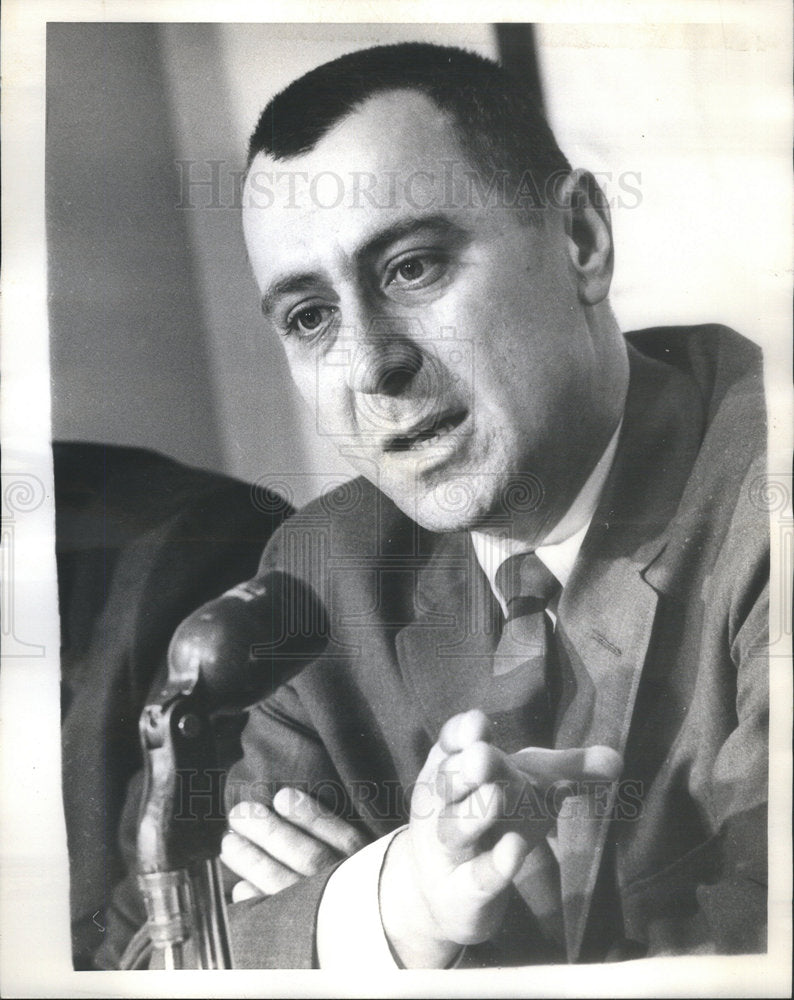 1965 Press Photo Marvin Rosner MD President Lincoln Park Conservation assn - Historic Images