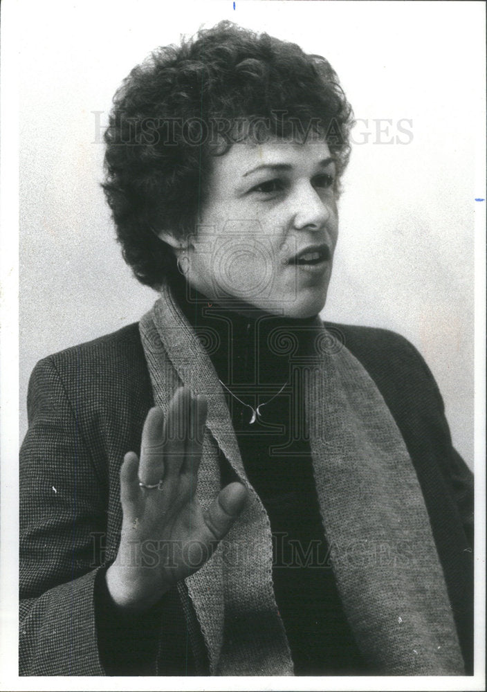 1980 Press Photo Lin Farley/Author/Sexual Shakedown/Sexual Harrassment - Historic Images