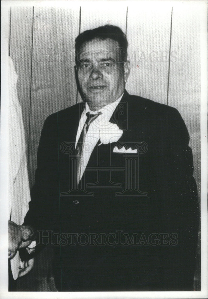 1978 Press Photo Chicago Murder Victim Vito Falcone Beating Crime Death Beaten - Historic Images