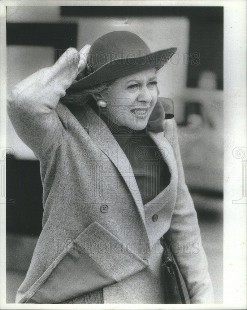 1982 Press Photo Ilana Rovner, Gov. Thompson's Chicago Deputy - Historic Images