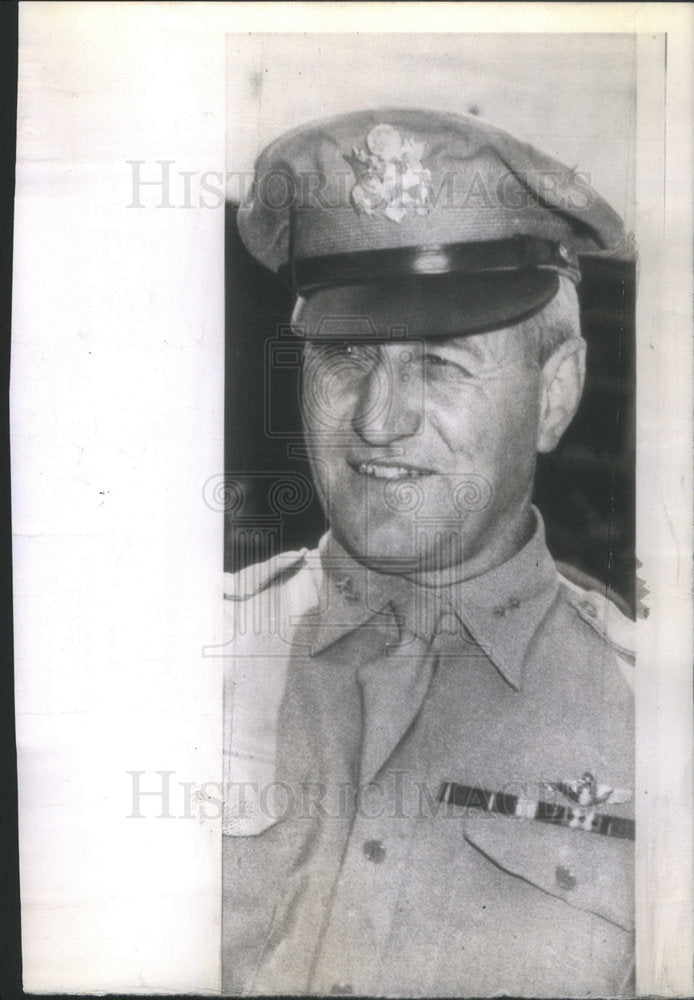 1943 Press Photo Major General Ralph Royce Lewis Brereton Commander US Force - Historic Images